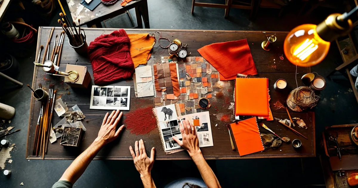 art direction leading the visual creation of a campaign